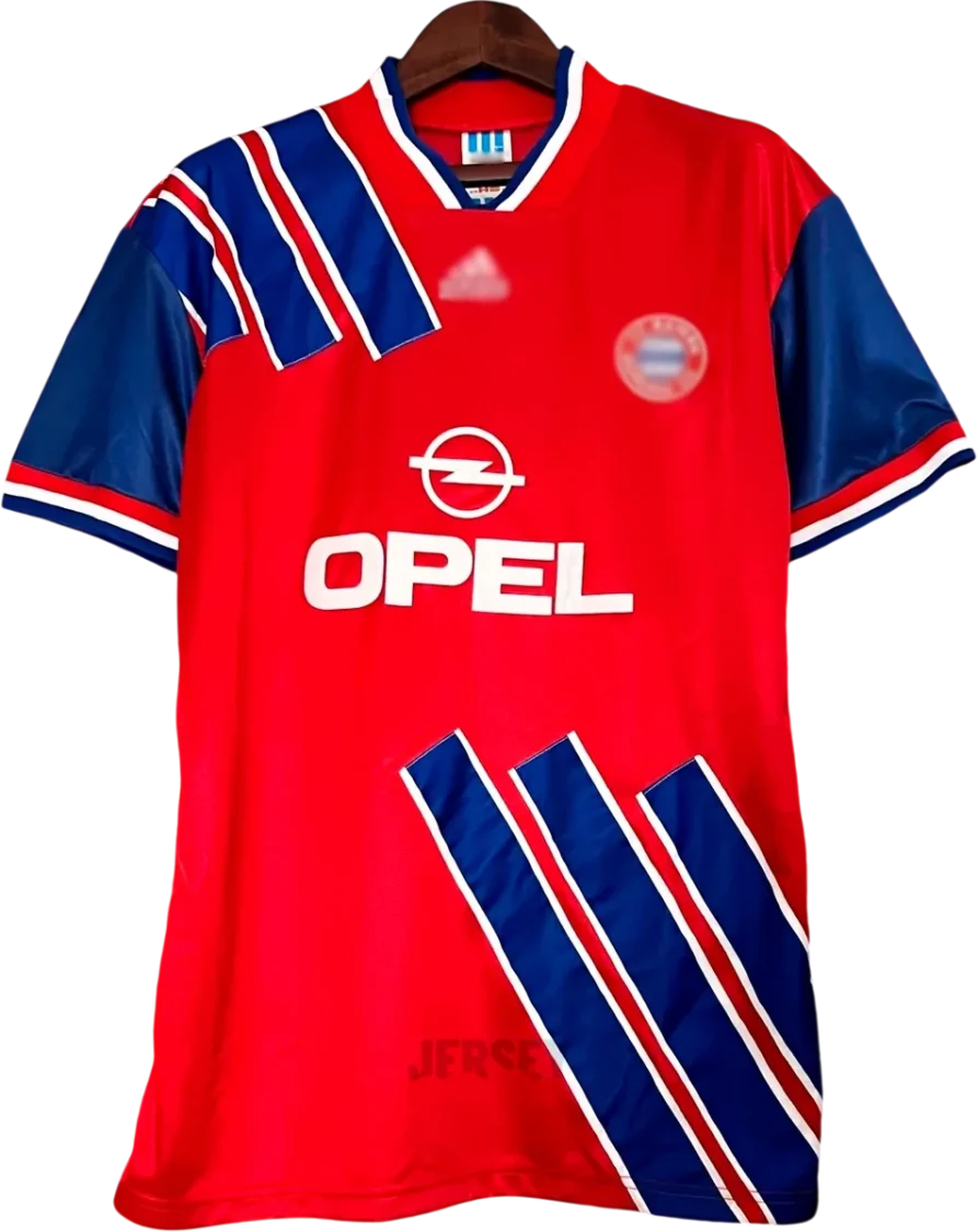 FC Bayern München Retro-Trikot 1993–95 Heim – Vorderseite