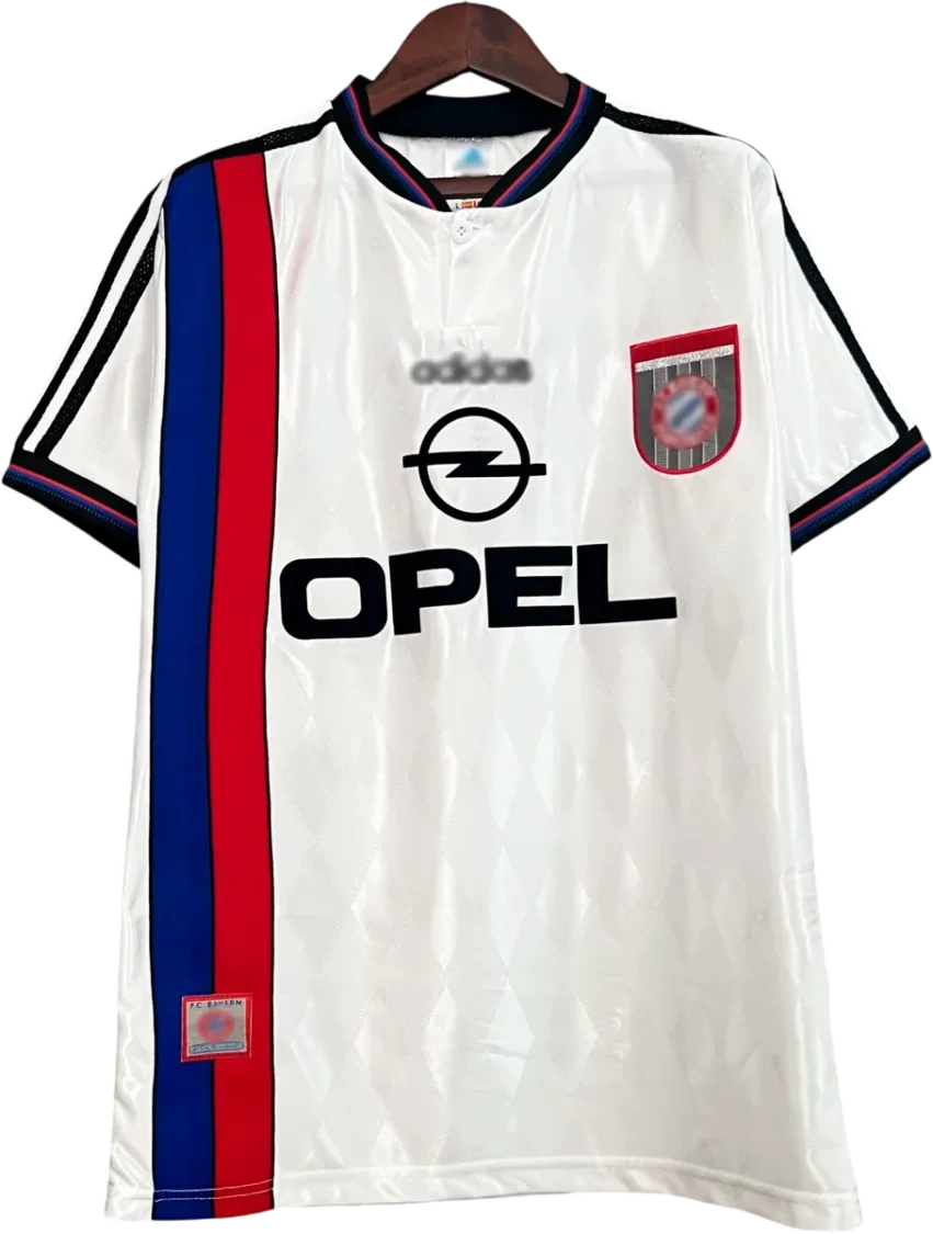 FC Bayern München Retro-Trikot 1996–98 Auswärts – Vorderseite