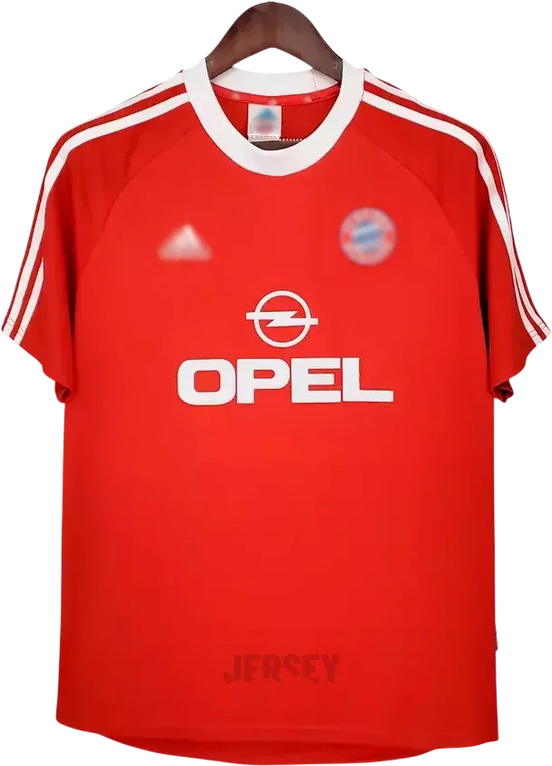 FC Bayern München Retro-Trikot 2000 Heim – Vorderseite