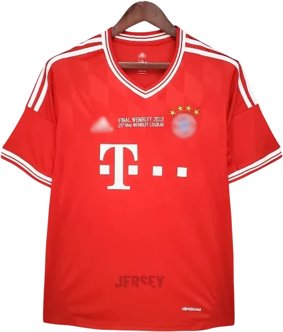 FC Bayern München Retro-Trikot 2013 Sonderedition Finale – Vorderseite