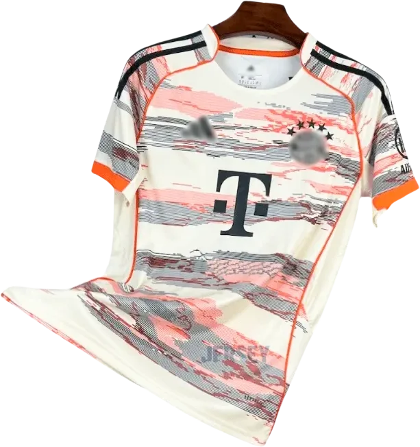 FC Bayern München Retro-Trikot 2025/26 Auswärts – Vorderseite