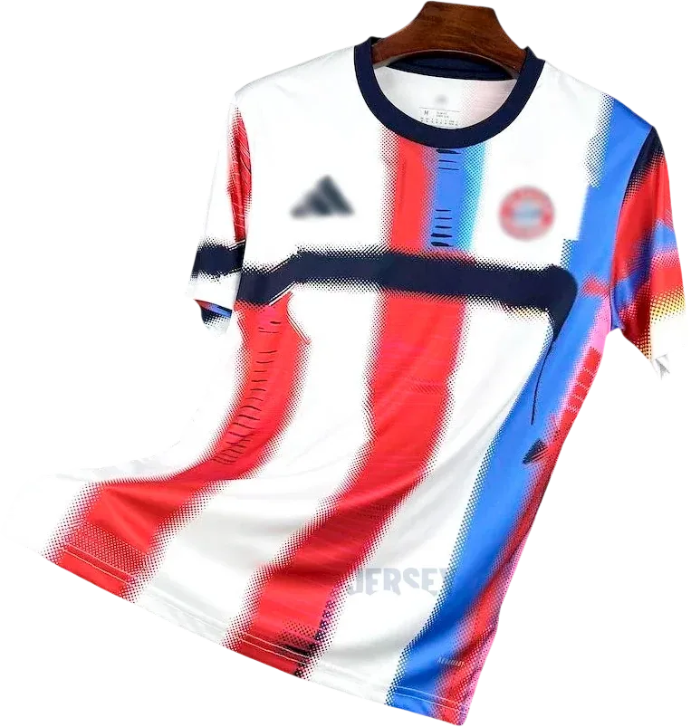 FC Bayern München Retro-Trikot 2025/26 Training – Vorderseite