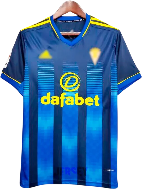 FC Cádiz Retro-Trikot 2020/21 Auswärts – Vorderseite