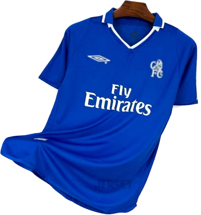 FC Chelsea Retro-Trikot 2004/05 Heim – Vorderseite
