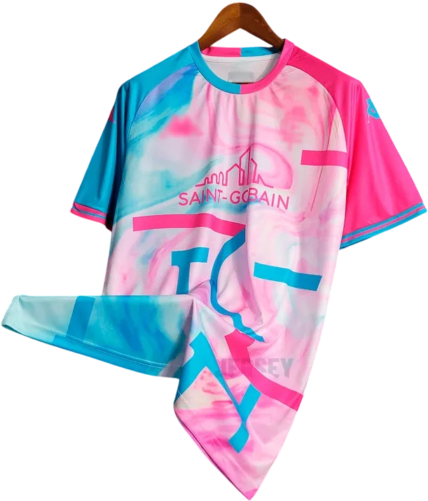 FC Empoli Retro-Trikot 2023/24 Heim – Vorderseite
