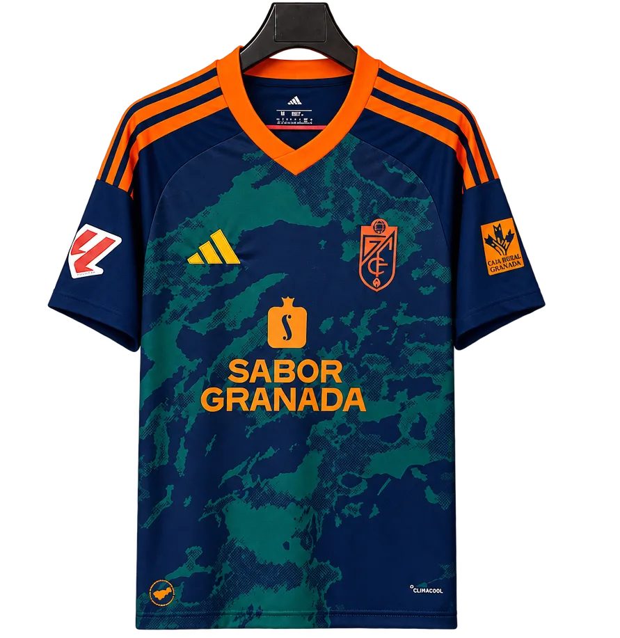 FC Granada Retro-Trikot 2026/27 Auswärts – Vorderseite