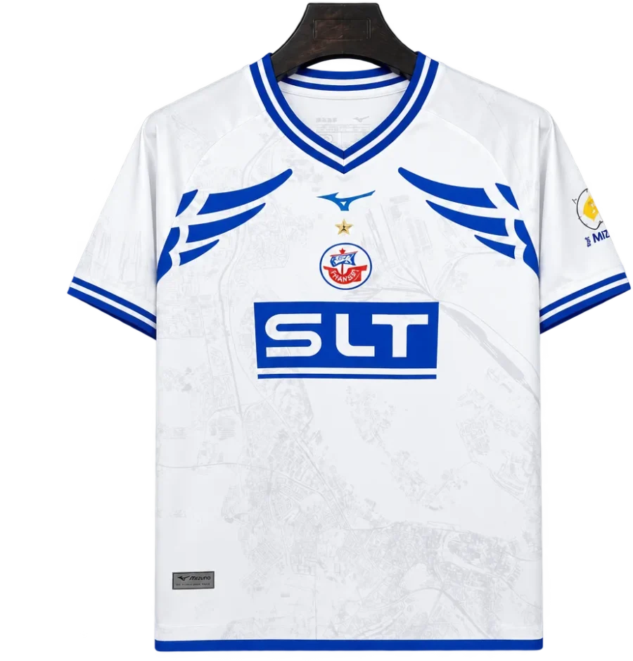 FC Hansa Rostock Retro-Trikot 2026/27 Auswärts – Vorderseite