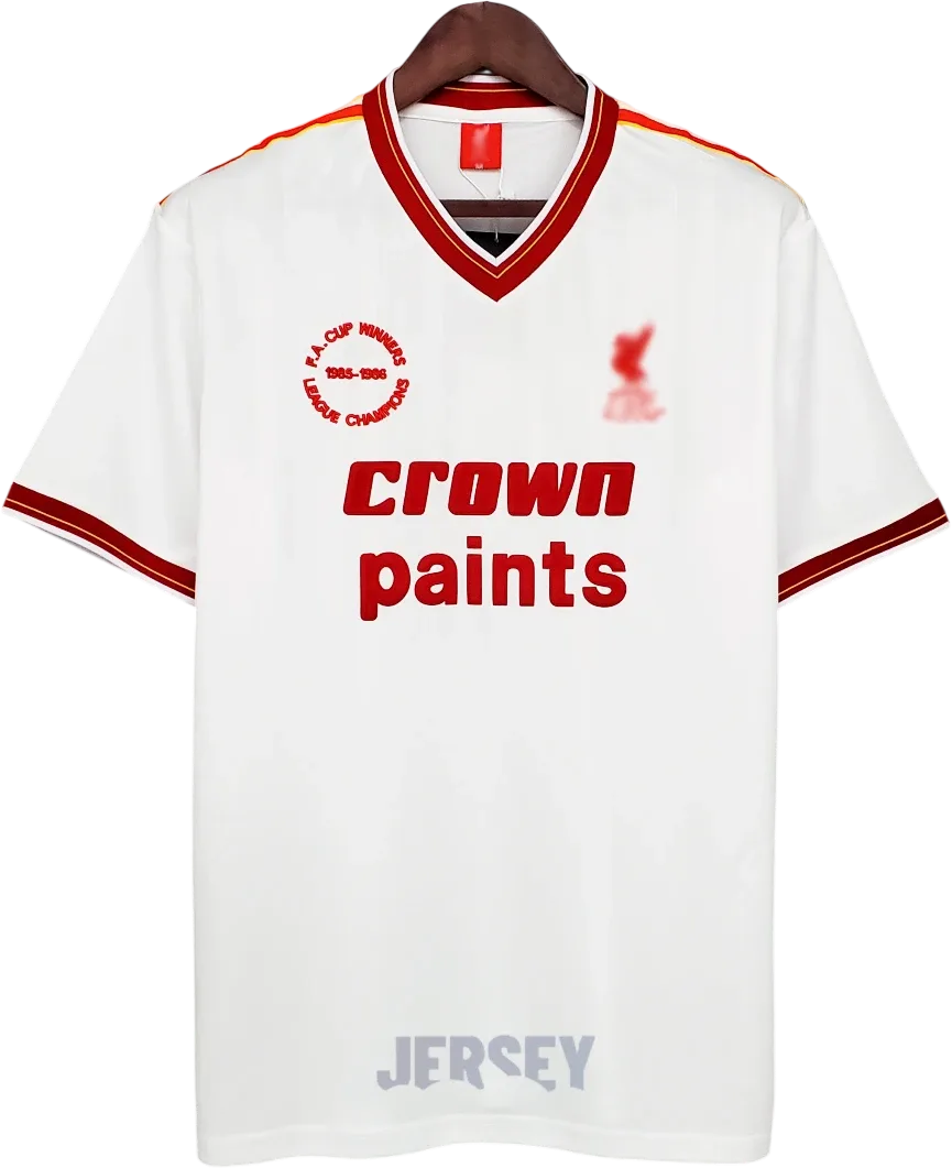 FC Liverpool Retro-Trikot 1986/87 Auswärts – Vorderseite