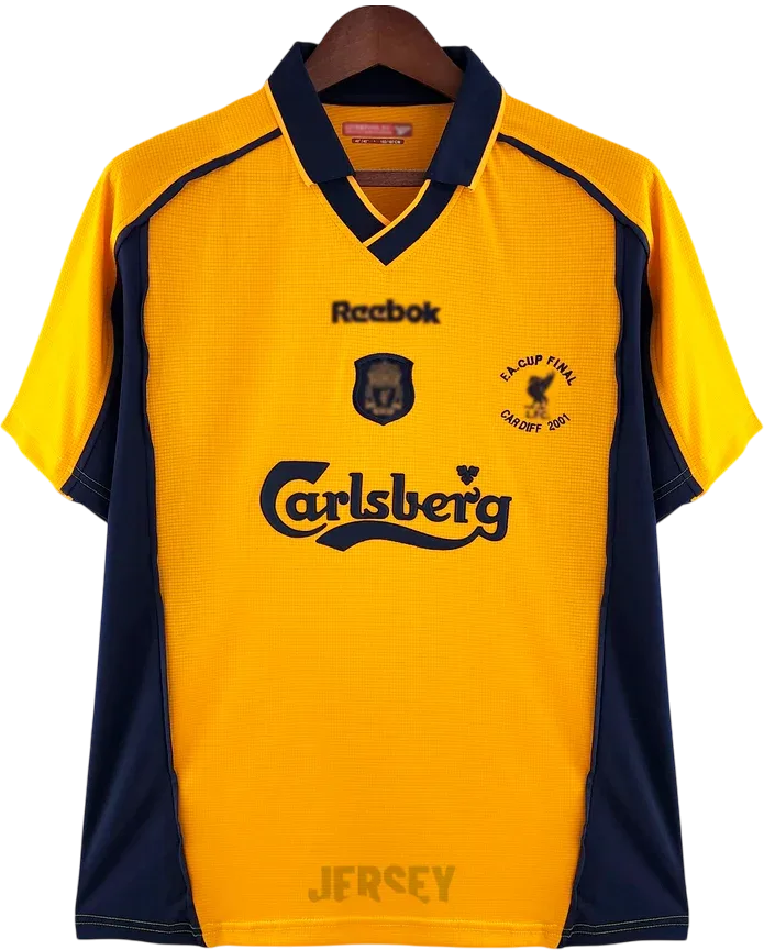 FC Liverpool Retro-Trikot 2000/01 Auswärts – Vorderseite