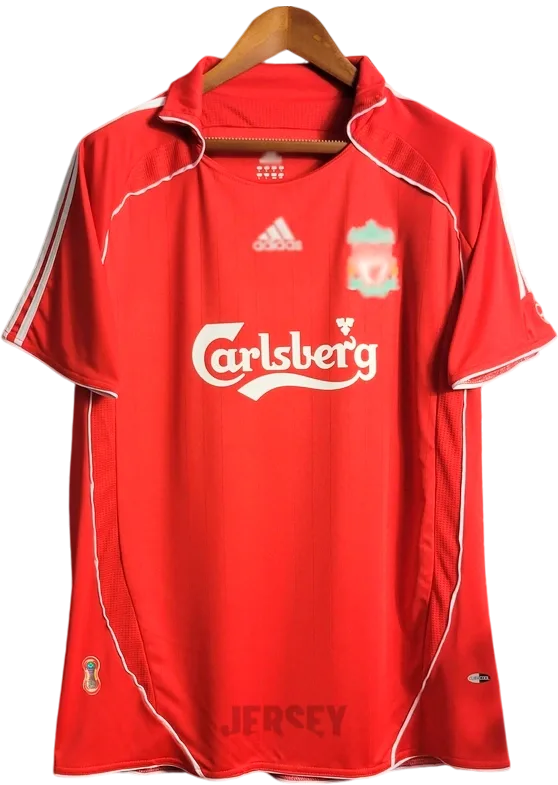 FC Liverpool Retro-Trikot 2006/07 Heim – Vorderseite