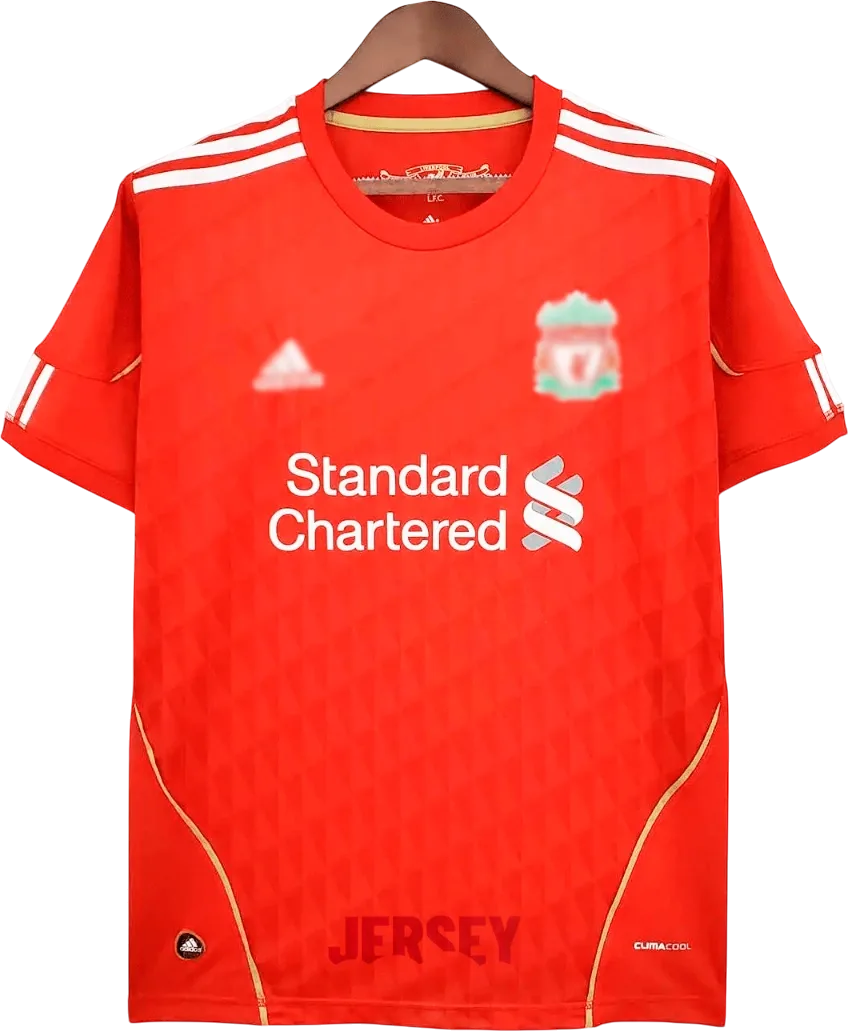FC Liverpool Retro-Trikot 2010/11 Heim – Variante 2 – Vorderseite