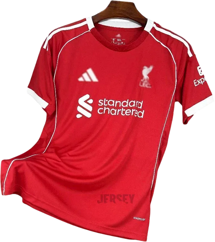 FC Liverpool Retro-Trikot 2025/26 Heim – Vorderseite