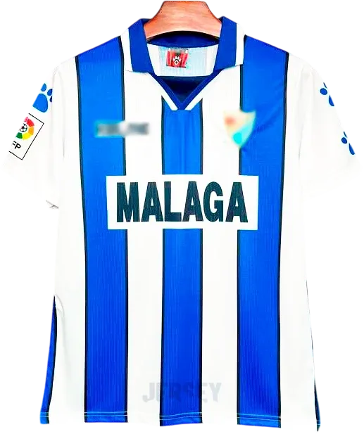 FC Málaga Retro-Trikot 1998/99 Heim – Vorderseite