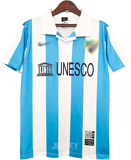 FC Málaga Retro-Trikot 2012/13 Heim – Vorderseite