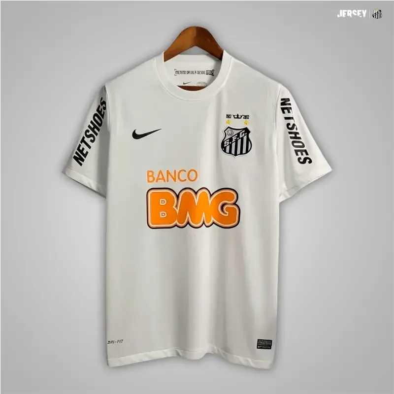 FC Santos Retro-Trikot 2012/13 Heim – Vorderseite