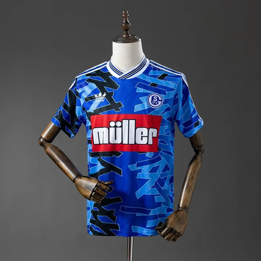FC Schalke 04 Retro-Trikot 1993/94 Heim – Vorderseite
