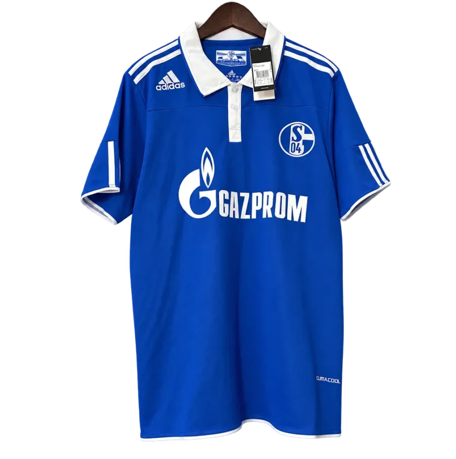 FC Schalke 04 Retro-Trikot 2010/11 Heim – Vorderseite