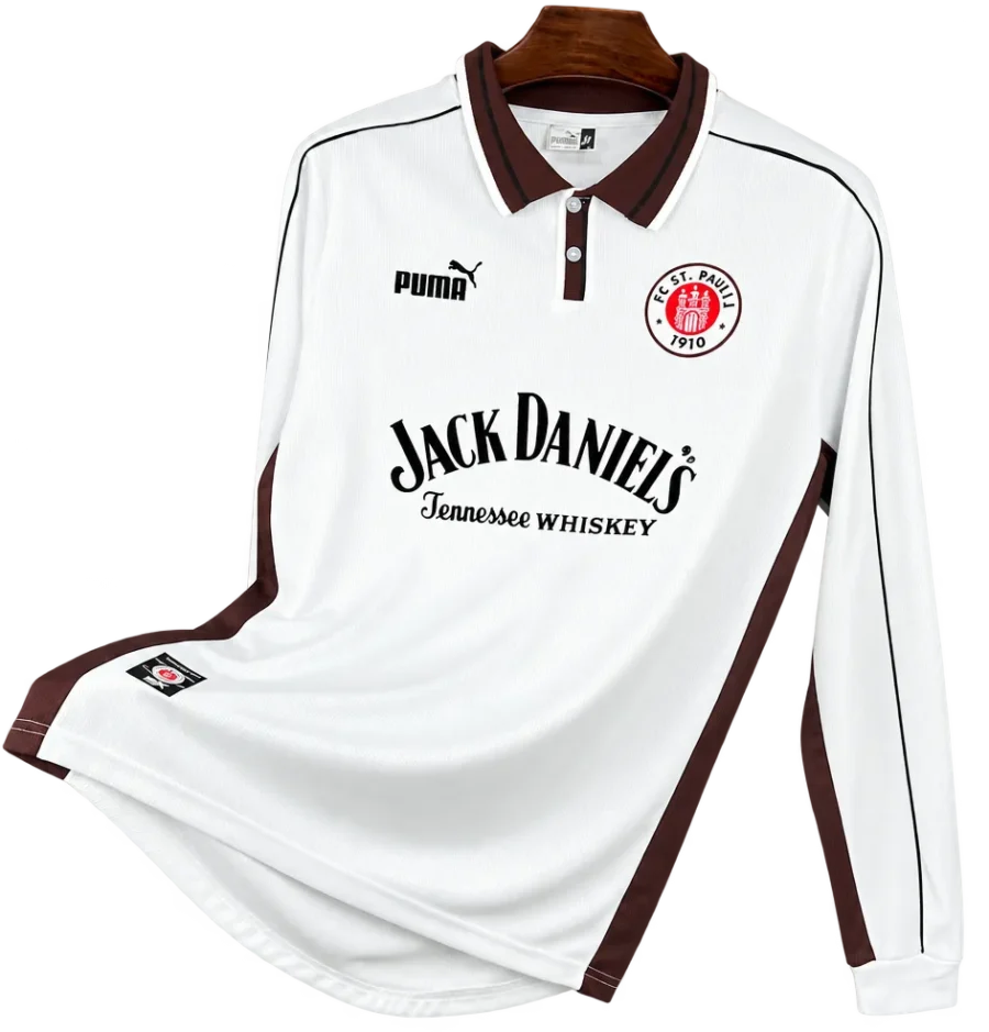FC St. Pauli Retro-Trikot 1999/00 Heim – Vorderseite