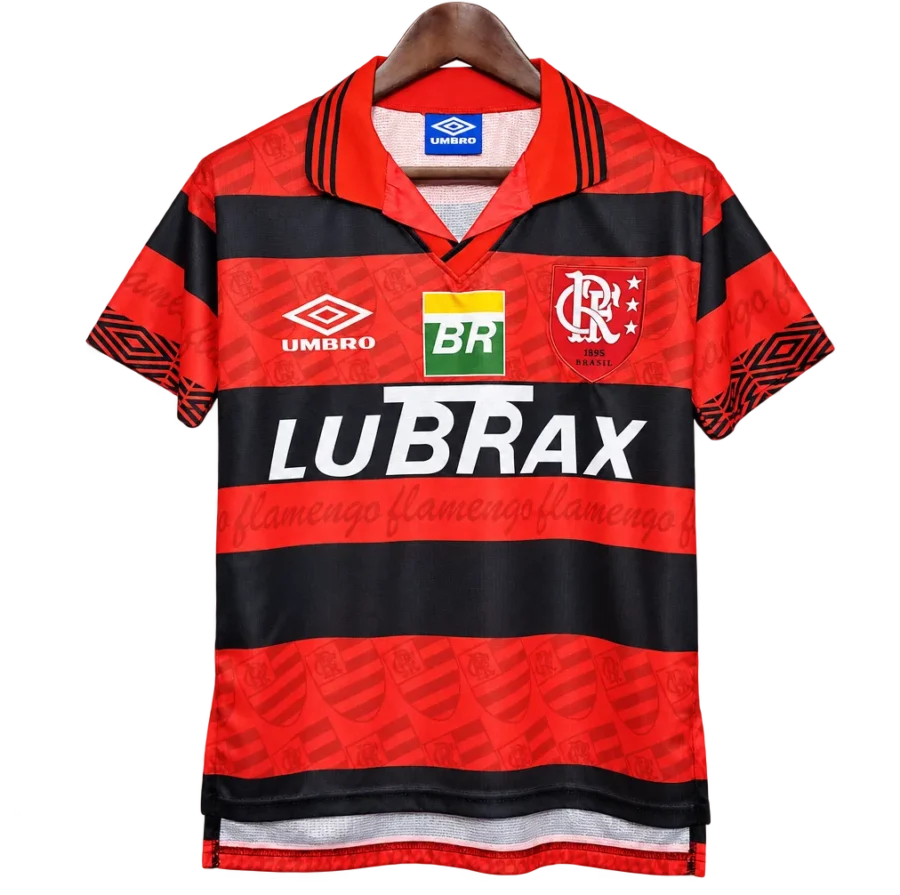 Flamengo Retro-Trikot 1995 Heim – Vorderseite