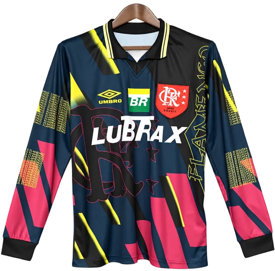 Flamengo Retro-Trikot 1997/98 Torwart Heim – Vorderseite