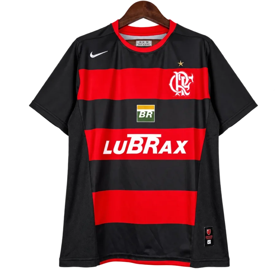 Flamengo Retro-Trikot 2002 Heim – Vorderseite