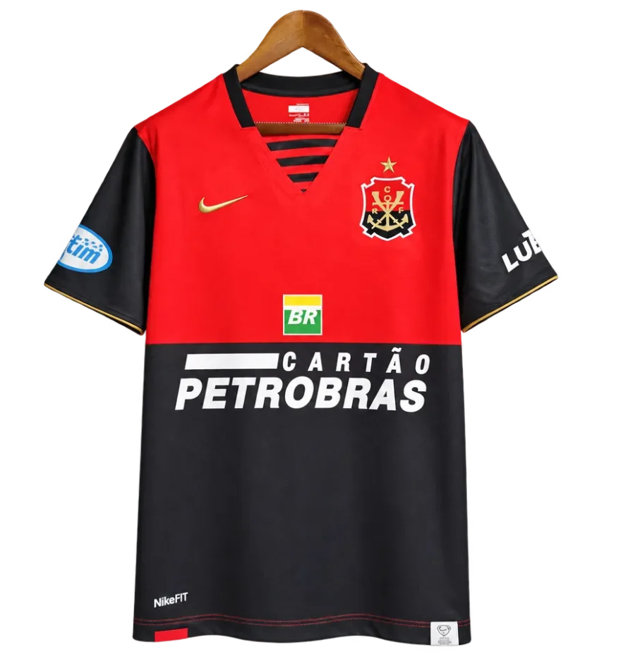 Flamengo Retro-Trikot 2008/09 Ausweich – Vorderseite