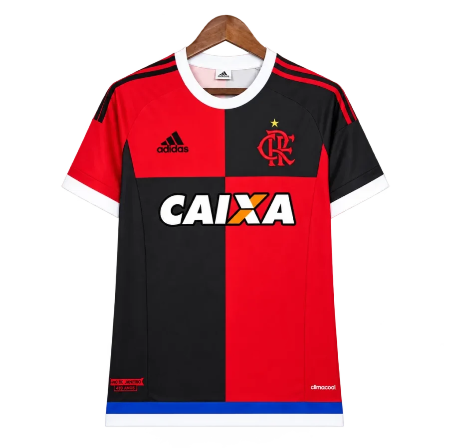 Flamengo Retro-Trikot 2015/16 Ausweich – Vorderseite