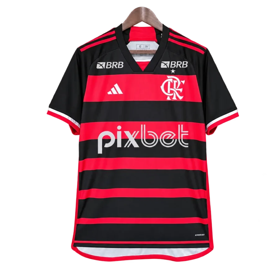 Flamengo Retro-Trikot 2024/25 Heim – Vorderseite