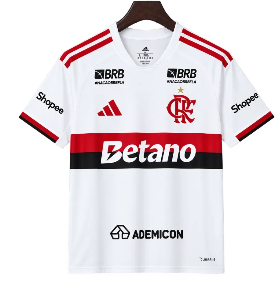 Flamengo Retro-Trikot 2026/27 Auswärts – Vorderseite
