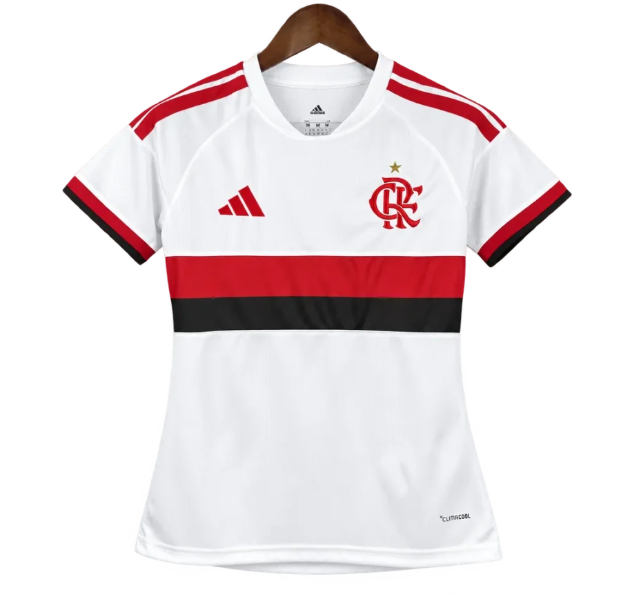Flamengo Retro-Trikot 2026/27 Auswärts Frauen – Vorderseite