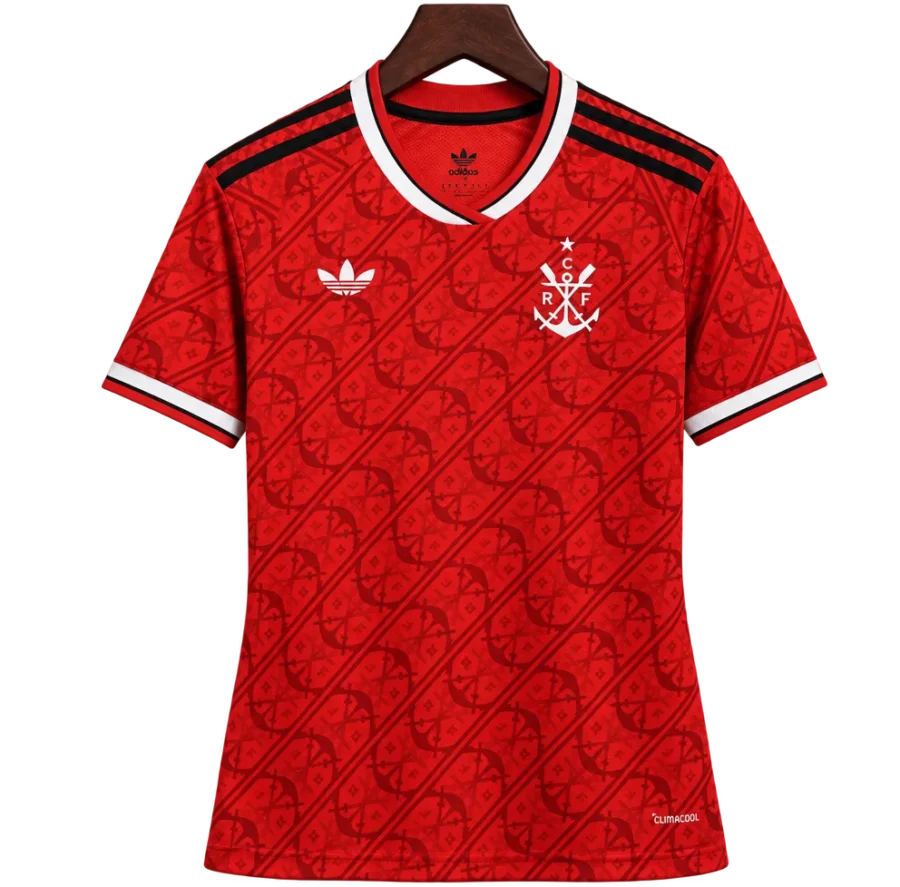 Flamengo Retro-Trikot 2026/27 Ausweich Frauen – Vorderseite