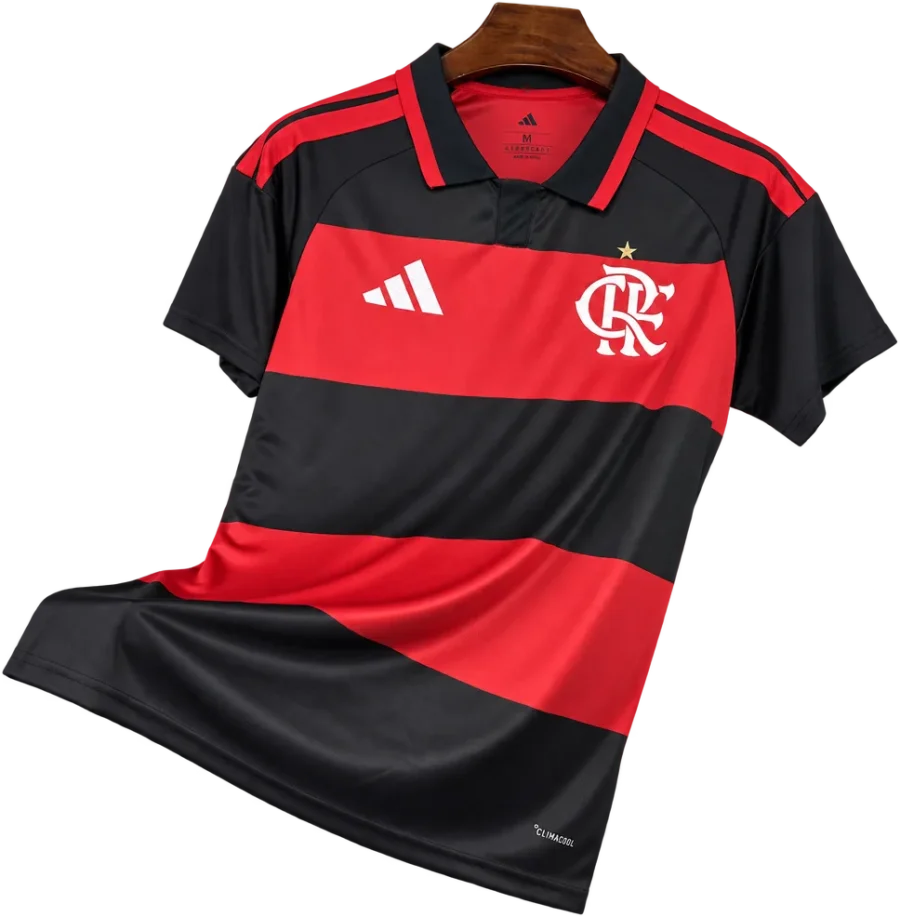 Flamengo Retro-Trikot 2026/27 Heim ohne Sponsor – Vorderseite