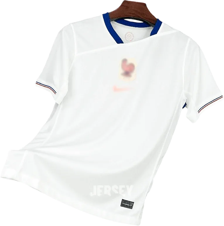 Frankreich Retro-Trikot 2025 Auswärts – Vorderseite