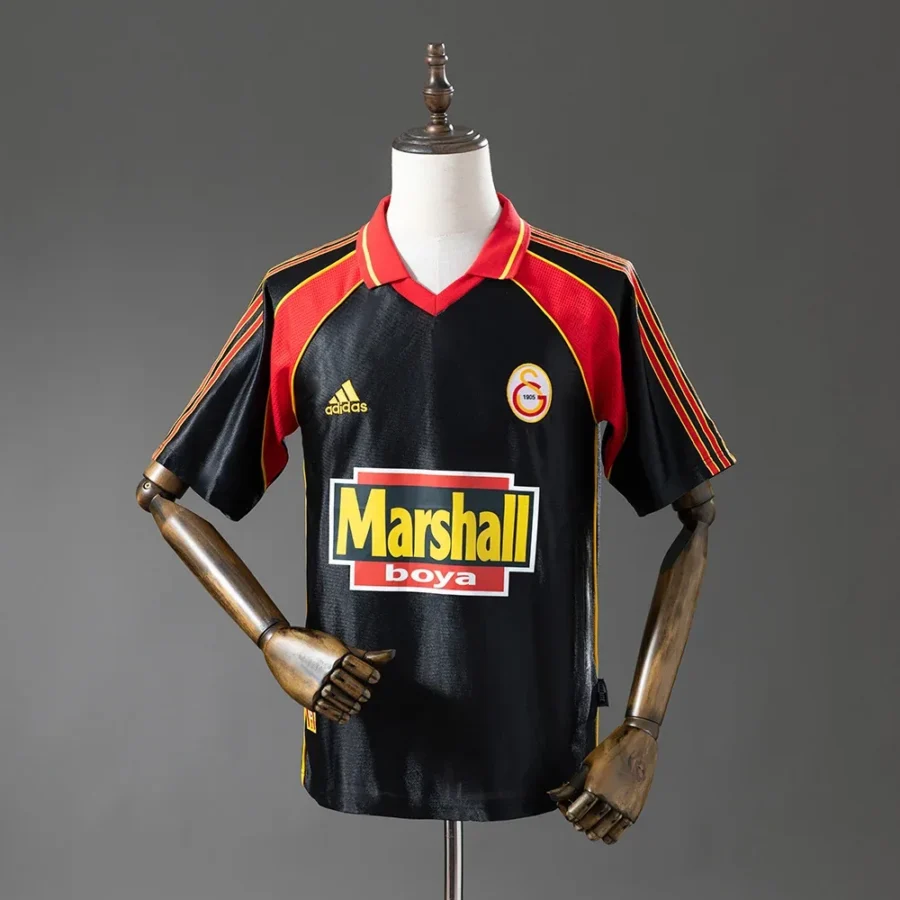 Galatasaray Istanbul Retro-Trikot 1999/00 Ausweich – Vorderseite