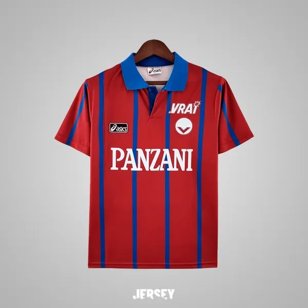 Girondins Bordeaux Retro-Trikot 1993/94 Heim – Vorderseite