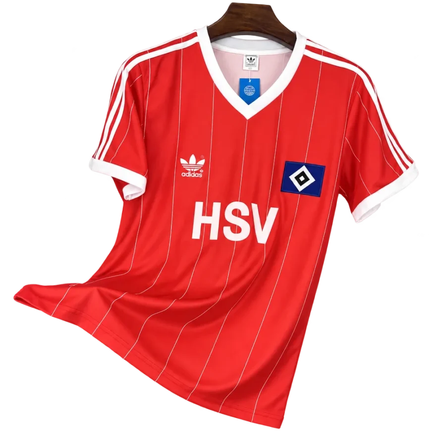 Hamburger SV Retro-Trikot 1983/84 Auswärts – Vorderseite