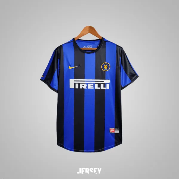 Inter Mailand Retro-Trikot 1999/00 Heim – Vorderseite