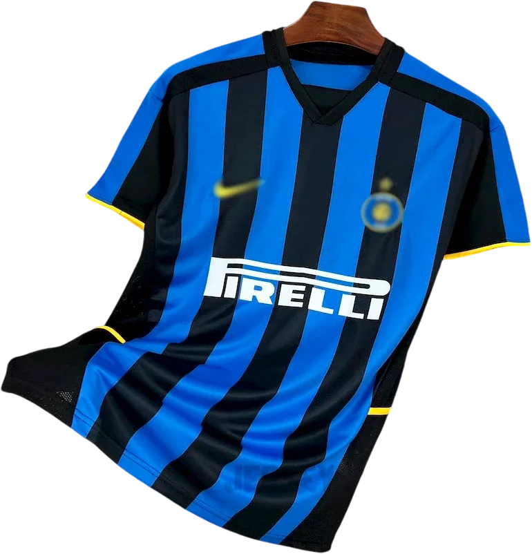 Inter Mailand Retro-Trikot 2002–04 Heim – Vorderseite
