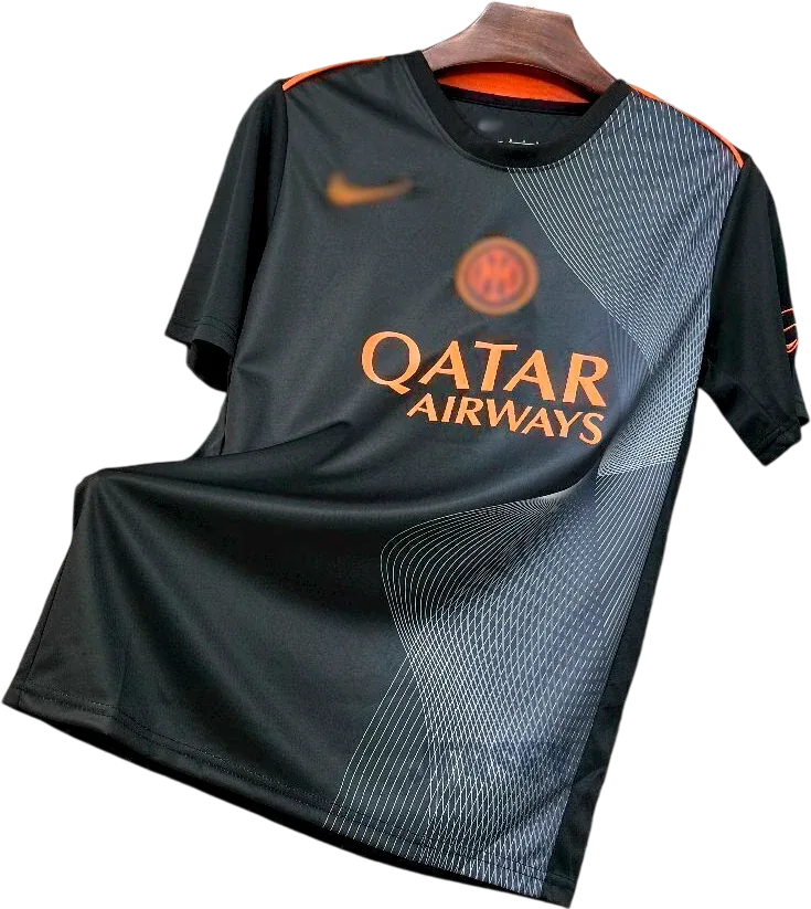 Inter Mailand Retro-Trikot 2025/26 Training – Vorderseite