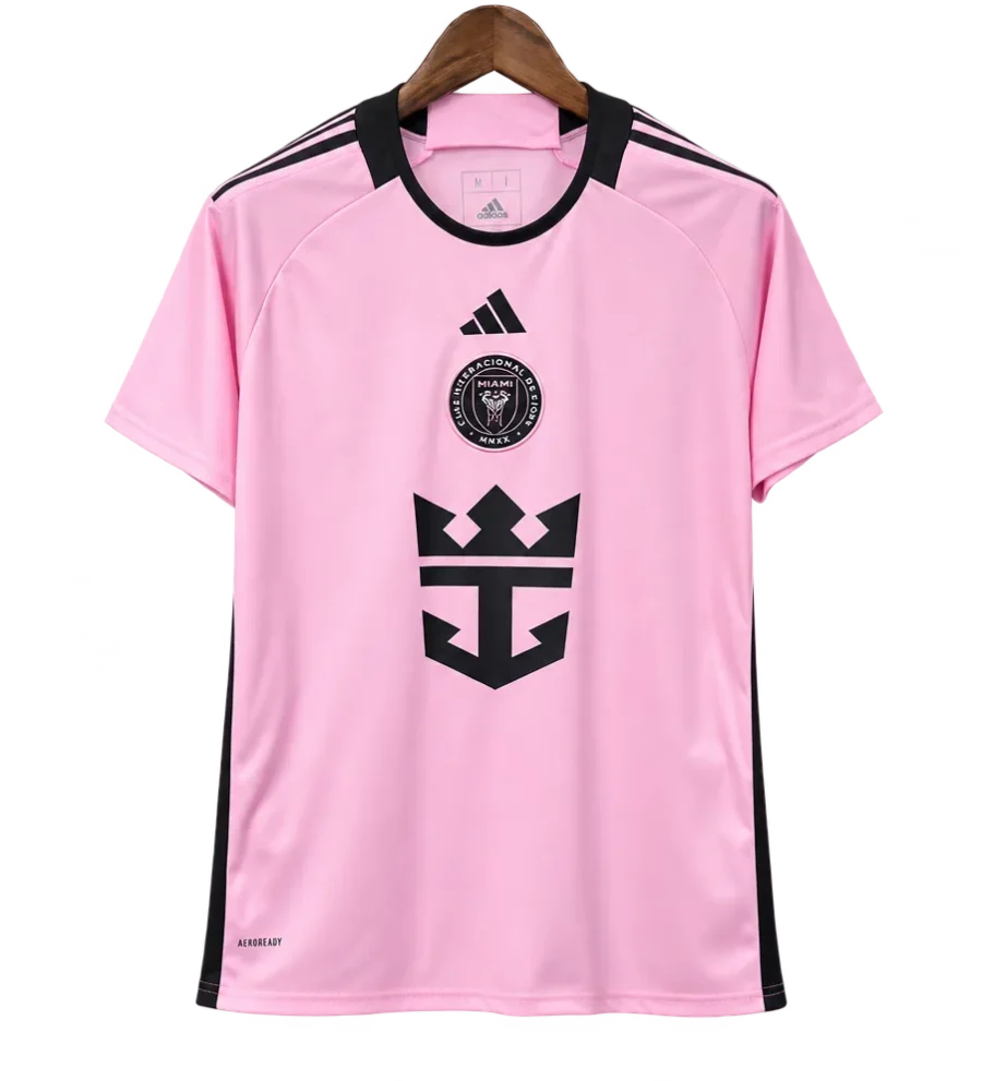 Inter Miami Retro-Trikot 2024/25 Heim – Vorderseite