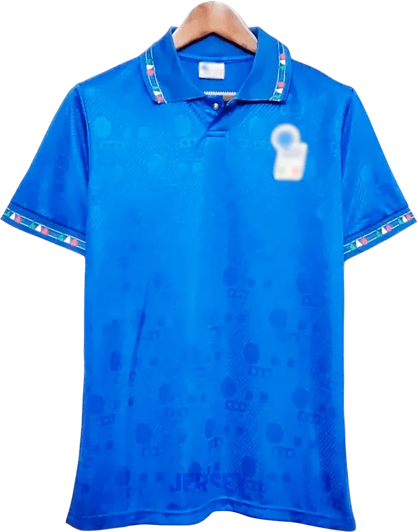 Italien Retro-Trikot 1994 Heim – Vorderseite