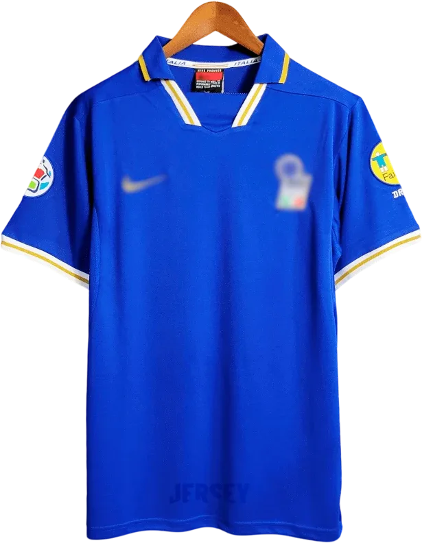 Italien Retro-Trikot 1996 Heim – Vorderseite
