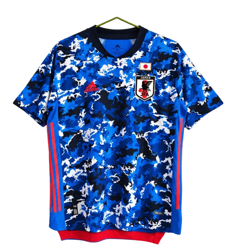 Japan Retro-Trikot 2020 Heim ohne Beflockung – Vorderseite