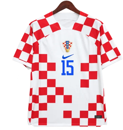 Kroatien Retro-Trikot 2022 Heim