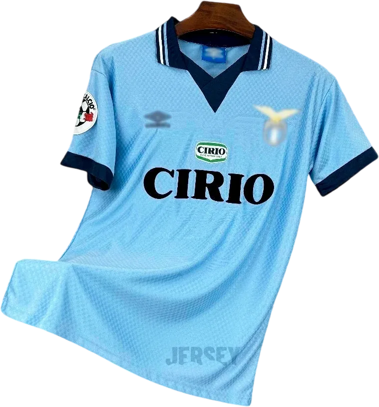 Lazio Rom Retro-Trikot 1996/97 Heim – Vorderseite