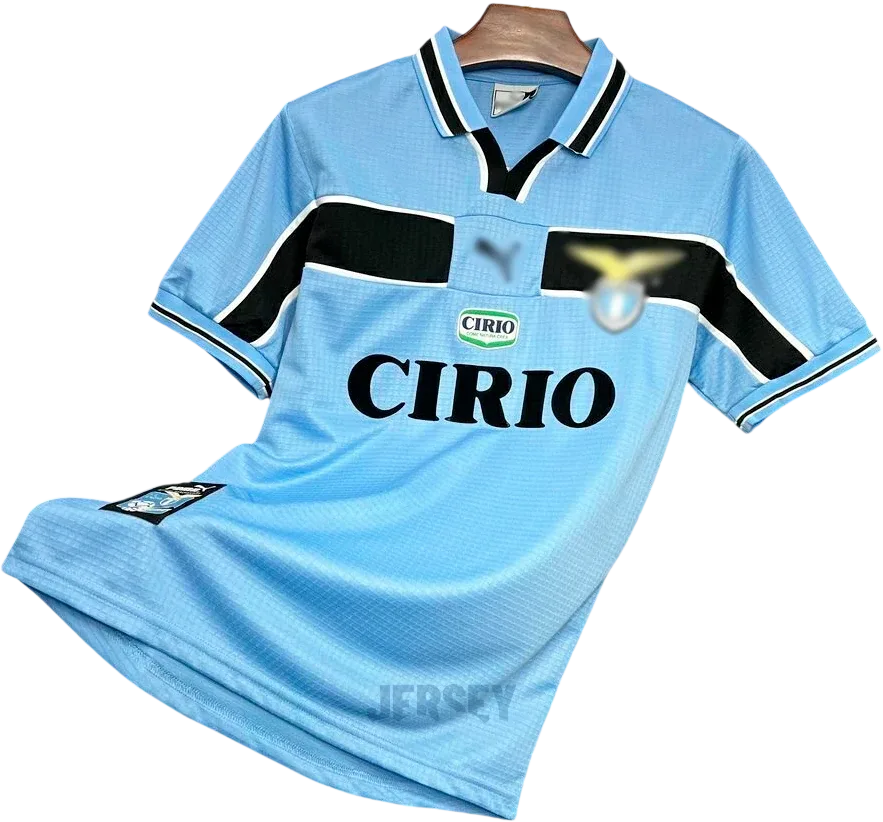 Lazio Rom Retro-Trikot 1998/99 Heim – Vorderseite