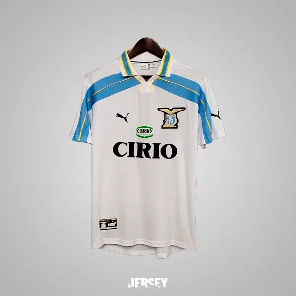 Lazio Rom Retro-Trikot 1999/00 Auswärts – Vorderseite