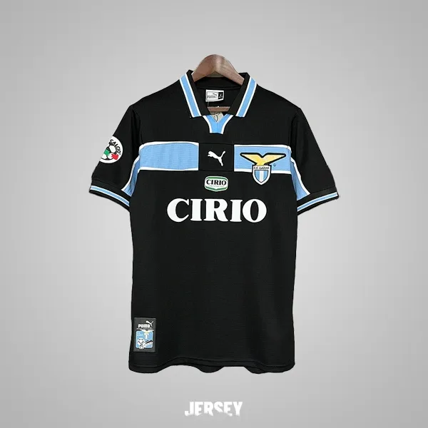 Lazio Rom Retro-Trikot 1999/00 Ausweich – Vorderseite