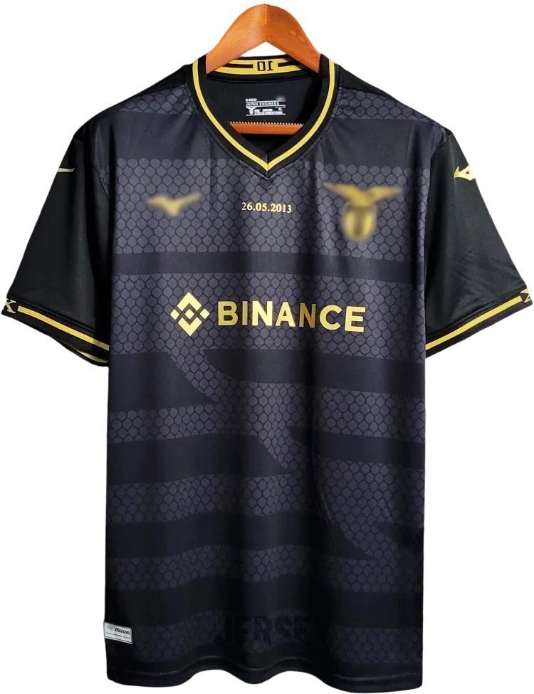 Lazio Rom Retro-Trikot 2022/23 Sonderedition Jubiläum – Vorderseite