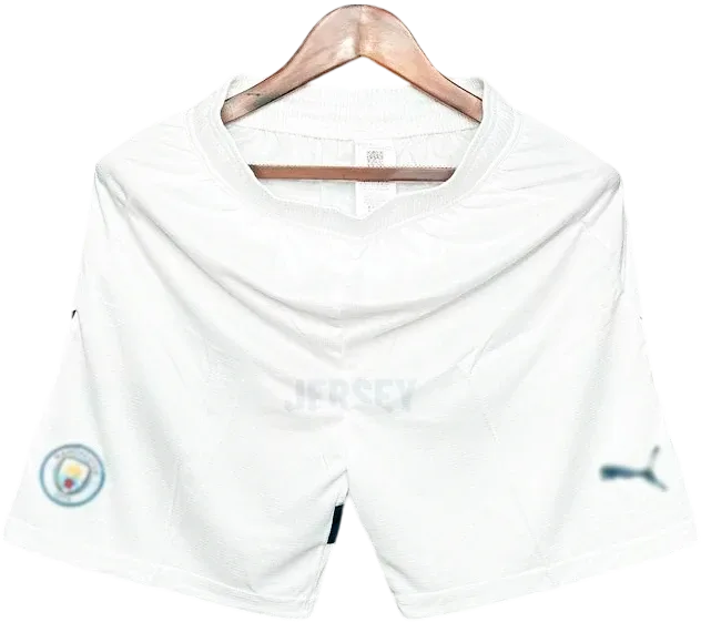 Manchester City Retro-Shorts 2024/25 Heim – Vorderseite